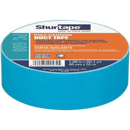 Duct Tape, Co-Extruded, Tl Blu, 48mmX55M