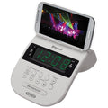 Bluetooth Clock Radio with Cellphone Holder