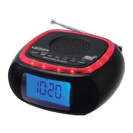 AM/FM Weather Band Clock Radio