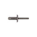 Blind Rivet, Flanged Head, 17/64 in Dia., Nylon Body