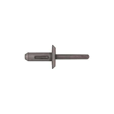 Blind Rivet, Flanged Head, 17/64 in Dia., Nylon Body