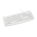 Keyboard. Antimicrobial. White