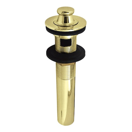 Brass, Bathroom Sink Drain, Lift and Turn Sink Drain with Overflow