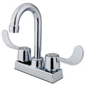 KB451 Bar Faucet, Manual, 4" Mount, 2 Hole