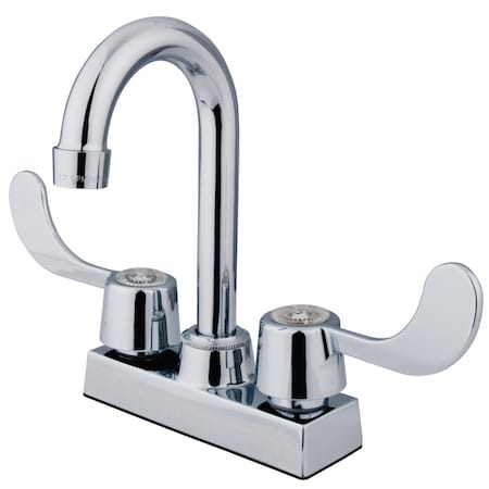 KB451 Bar Faucet, Manual, 4" Mount, 2 Hole