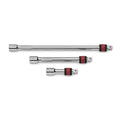 Locking Extension Set, 3/8"Dr, 3 pcs.