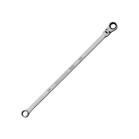Univ Spline Flex Ratchet Wrench, 14mm