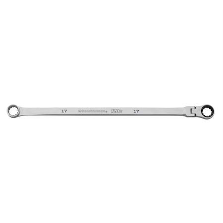 Univ Spline Flex Ratchet Wrench, 17mm