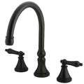 Roman Tub Faucet, Oil Rubbed Bronze, Deck Mount