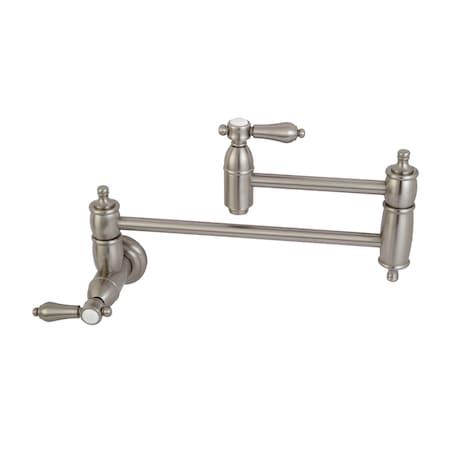 KS3108BAL Wall Mount Pot Filler Kitchen Faucet