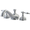 Roman Tub Faucet, Polished Chrome, Deck Mount