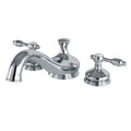 Roman Tub Faucet, Polished Chrome, Deck Mount