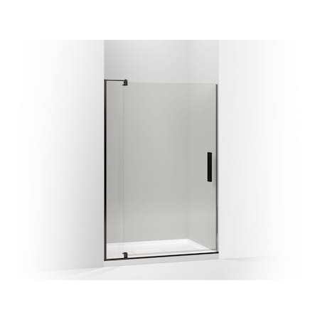 Revel(R) Pivot Shower Door, 74""H X 43-1/8 - 48""W, With 5/16"" Thick Crystal Clear Glass