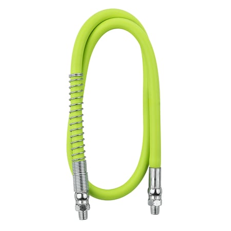 Grease Hose 3/16" x 36", 1/8" MNPT Ends,