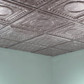 Rosette 2Ftx2Ft Lay In Ceiling Tile,PK 5, 5 PK