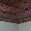 Rosette 2Ftx2Ft Lay In Ceiling Tile,PK 5, 5 PK