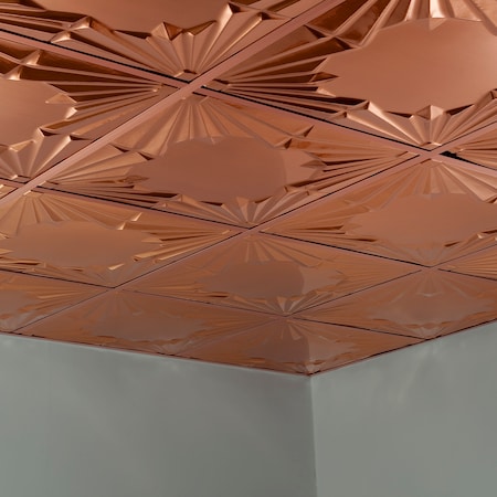Art Deco 2Ftx2Ft Lay In Ceiling Til,PK 5, 5 PK