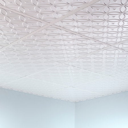 Rings 2Ftx2Ft Lay In Ceiling Tile M,PK 5, 5 PK