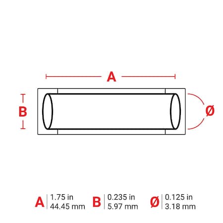 SleeveLabel, Green, Polyolefin, 1-3/4inW
