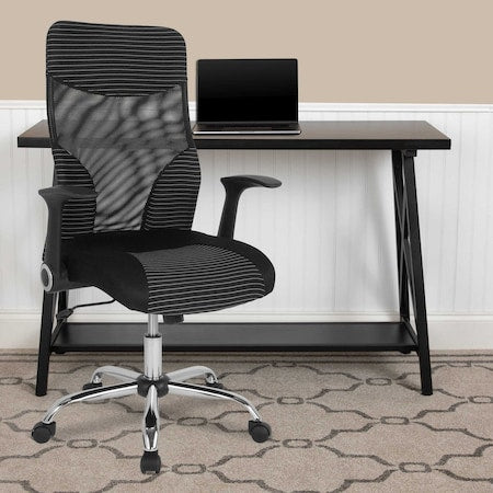 Black High Back Mesh Chair
