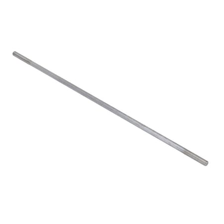 Both Ends Threaded Connect Rod, 5/8-11 Ext Thrd, 18 Lg Alum, 5/8-11, 18, Unfinished Finish