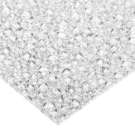 Lighting Panels, Clear, Cracked Ice, PK10