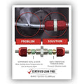Lne Splice Strght Repair Kit,16mm OD Lne