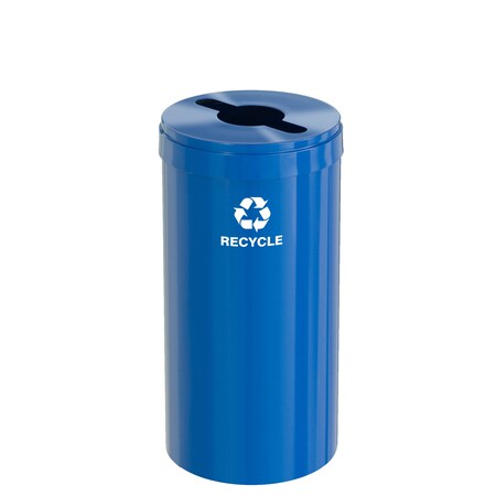 23 gal Recycling Bin, Blue