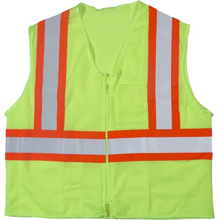 Hi-Vis Safety Vest 4XL Class 2 2 PK