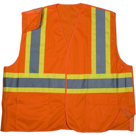 Hi-Vis Safety Vest 4XL L Class 2 2 PK