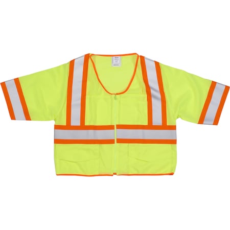Hi-Vis Safety Vest 3XL Class 3 2 PK