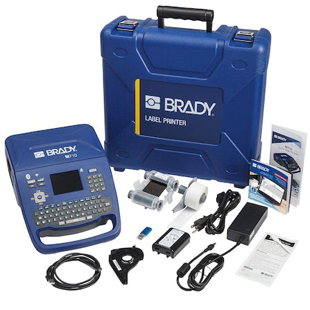 Brady M710 Bluetooth & Wi-Fi Portable Label Printer with Hard Case (M710-WB-KIT)