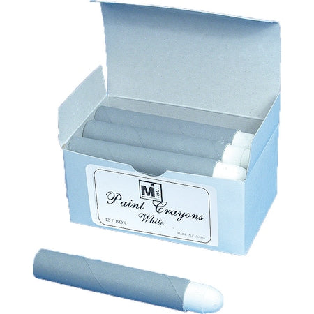 Paint Crayons, White, 24PK