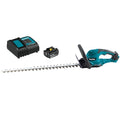 Cordless Battery-Powered Hedge Trimmer Kit, Double-Sided 24 in L Blade