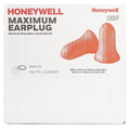 MAXIMUM Disposable Foam Ear Plugs, Bell Shape, 33 dB, Orange, 100 PK