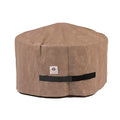 Elite Cappuccino Patio Round Fire Pit Cover, 50" Dia x 24"H