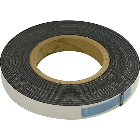 Flexible Magnet Material w/Adhesive 1"" W