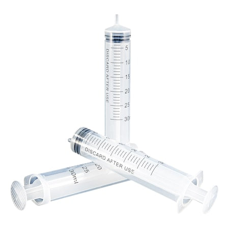 Syringe, Bulk, 30mL Luer Slip, PK50