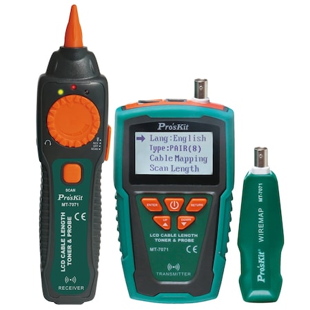 LCD Cable Length Toner and Probe Kit