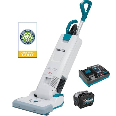 Upright Vacuum Cleaner, White, 20.3 lb