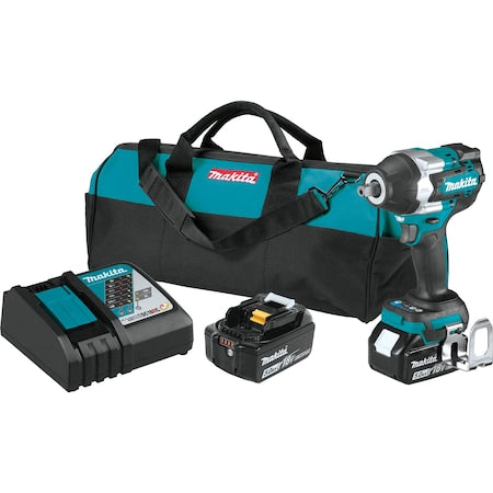 Impact Wrench Kit, 18 V DC, Square