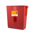 Sharps Container, 3 gal., Red, PK23