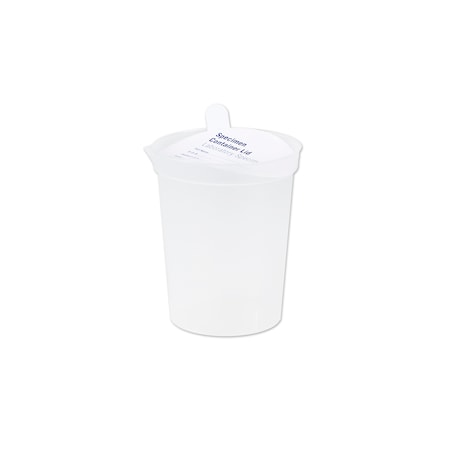 Specimen Container w/Lid, 6.5 oz., PK500