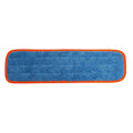 Heavy Duty Mop Head, Blue, Microfiber, PK3, AMM24HDBWO-3PK