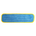 Heavy Duty Mop Head, Blue, Microfiber, PK3, AMM18HDBWY-3PK