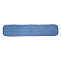 Heavy Duty Mop Head, Blue, Microfiber, PK3, AMM24HDBWB-3PK