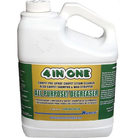 Carpet Pre-Spot Degreaser, 1 gal. Jug, Liquid, Purple, 4 PK