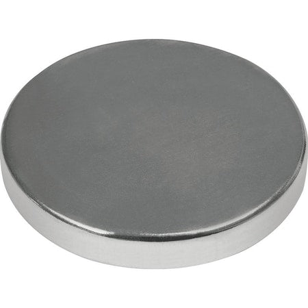 Nickel Plated Rare Earthdiasc 1"" dia