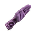 PowerCoat, Disposable Gloves, Tri-Polymer, 5 mil, Powder-Free, Textured Grip, Purple, L, 100 PK
