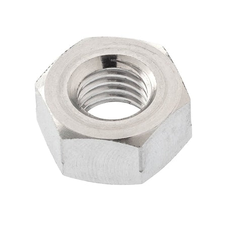Hex Nut, 1/4""-20, Aluminum, Not Graded, Plain, 7/32 in Ht